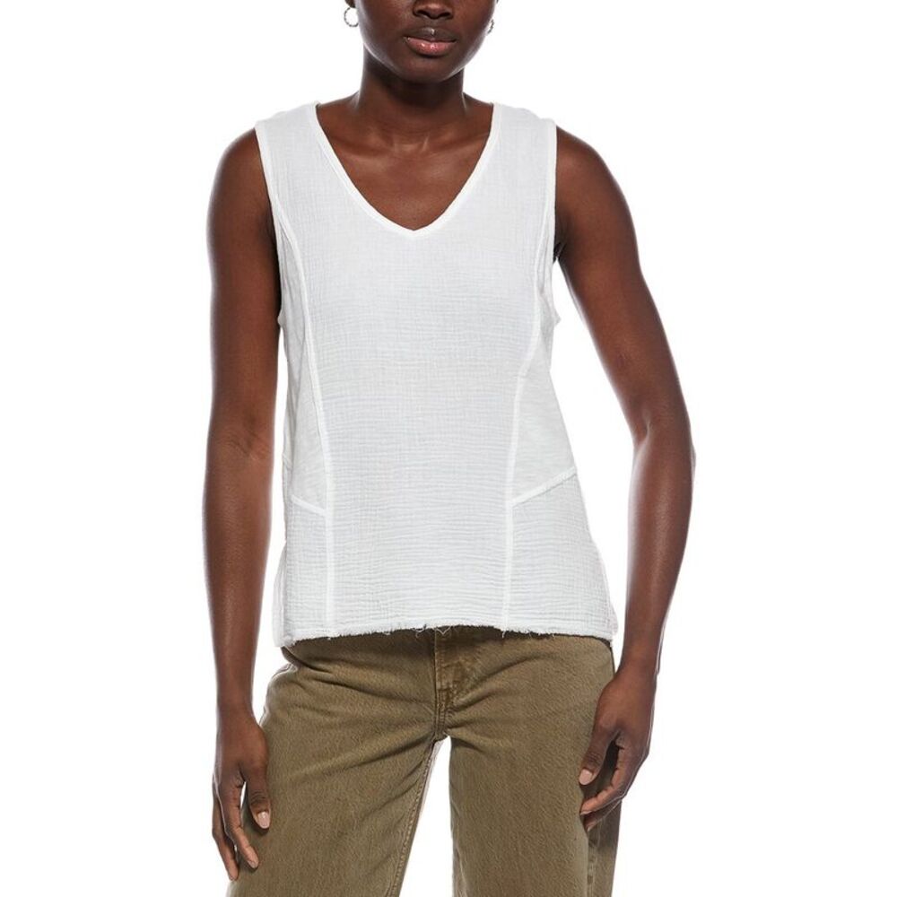Xcvi Womens  Quennel Tank, White